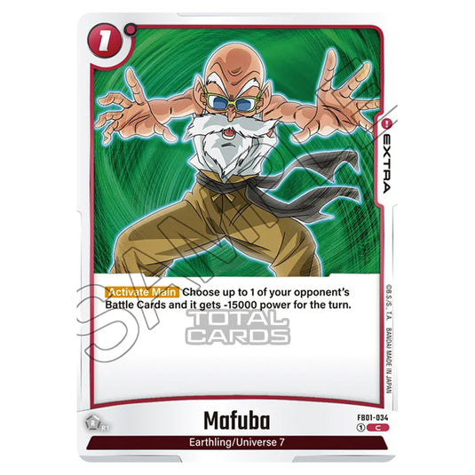 Dragon Ball Super - Fusion World - FB01 - Awakened Pulse - Mafuba (Com Dragon Ball Super - Fusion World - FB01 - Awakened Pulse - Mafuba (Com