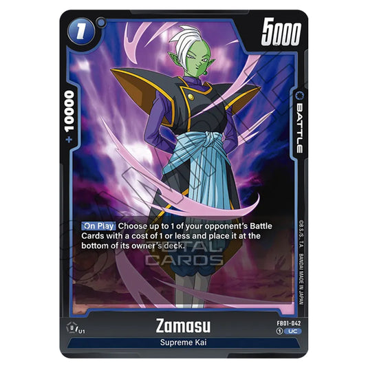 dragon ball super card game zamasu (BT10-052 R) Fused Zamasu, the Divine Immortal HOLO RARE When your life is at 2 or less Fused Zamasu, Righteous Iniquity -