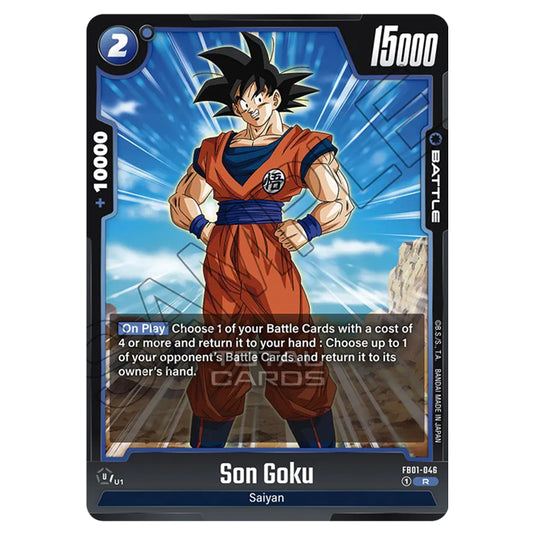 Dragon Ball Super - Fusion World - FB01 - Awakened Pulse - Son Goku (Rare) - FB01-046