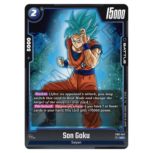 Dragon Ball Super - Fusion World - FB01 - Awakened Pulse - Son Goku (Uncommon) - FB01-047