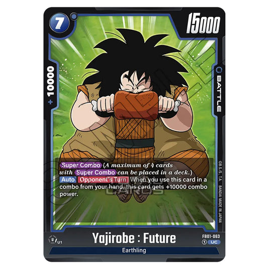 Dragon Ball Super - Fusion World - FB01 - Awakened Pulse - Yajirobe : Future (Uncommon) - FB01-063