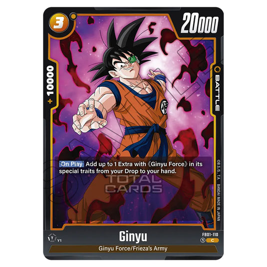 Dragon Ball Super - Fusion World - FB01 - Awakened Pulse - Ginyu (Comm Dragon Ball Super - Fusion World - FB01 - Awakened Pulse - Ginyu (Comm