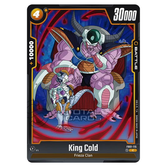 Dragon Ball Super - Fusion World - FB01 - Awakened Pulse - King Cold (Common) - FB01-115