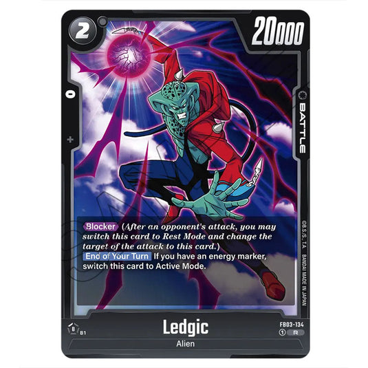 Ledgic FB03-134 card from the Dragon Ball Super Card Game Fusion World set FB03 - Raging Roar