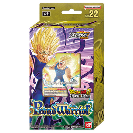 Dragon Ball Super Card Game - Starter Deck - Proud Warrior - SD22