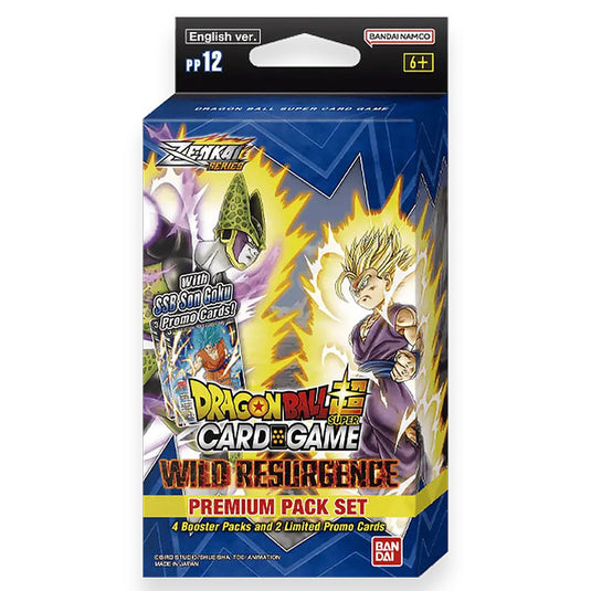 DragonBall Super Card Game - Zenkai Series - Wild Resurgence - Premium Pack