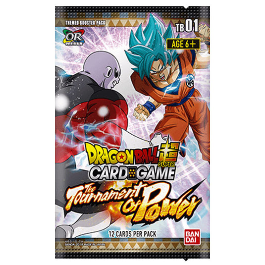 Dragon Ball Super - The Tournament of Power - TB01- Booster Pack Dragon Ball Super - The Tournament of Power - TB01- Booster Pack