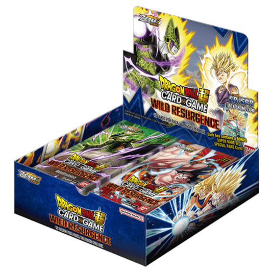 Dragon Ball Super Card Game - Zenkai Series - Wild Resurgence - Booster Box (24 Packs)