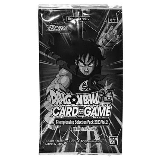 Dragon Ball Super Card Game - Championship Selection Pack 2023 Vol.2