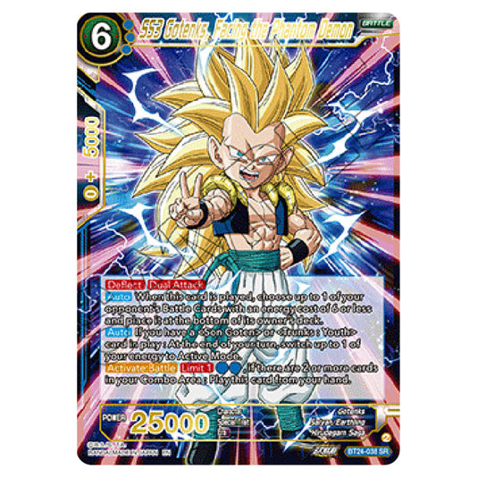 Dragon Ball Super - B24 - Beyond Generations - SS3 Gotenks, Facing the Phantom Demon - BT24-038