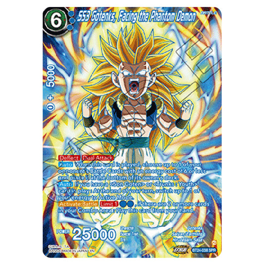 Dragon Ball Super - B24 - Beyond Generations - SS3 Gotenks, Facing the Phantom Demon - BT24-038-SPR