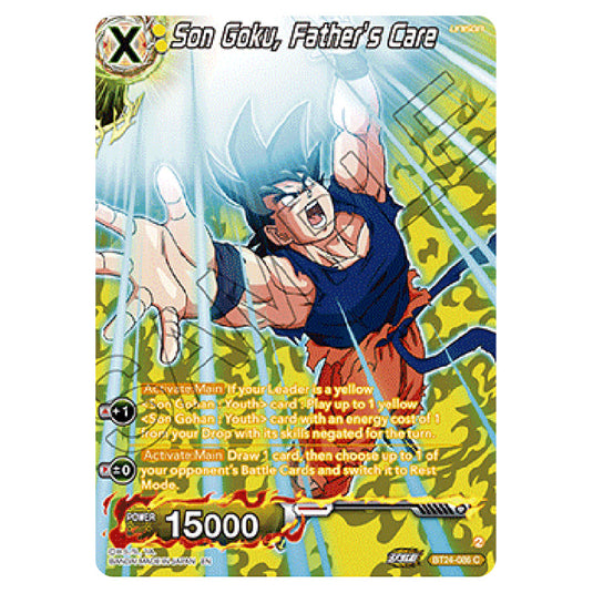 Dragon Ball Super - B24 - Beyond Generations - Son Goku, Father’s Care - BT24-086-SPR