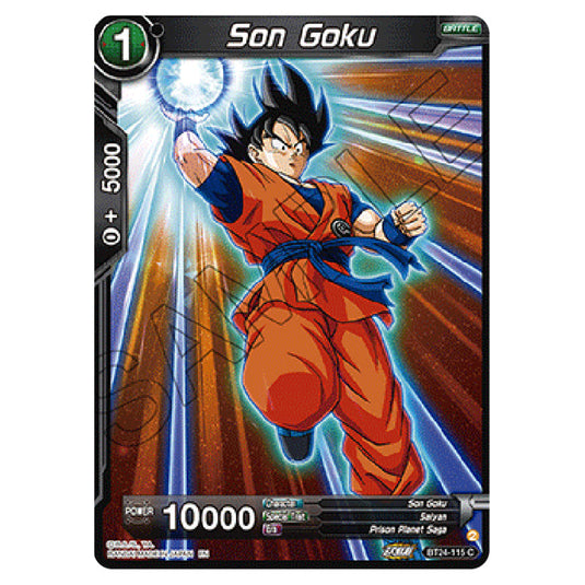 Dragon Ball Super - B24 - Beyond Generations - Son Goku - BT24-115 Dragon Ball Super - B24 - Beyond Generations - Son Goku - BT24-115