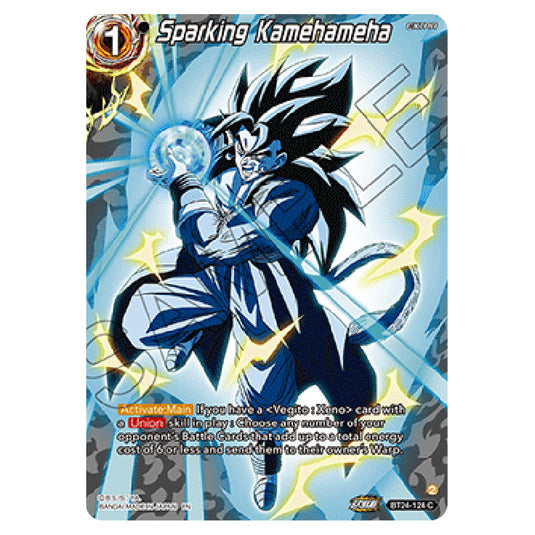 Dragon Ball Super - B24 - Beyond Generations - Sparking Kamehameha - BT24-124_PR