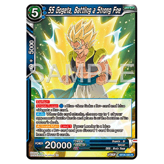 Dragon Ball Super - B26 - Ultimate Advent - SS Gogeta, Battling a Strong Foe - BT26-045