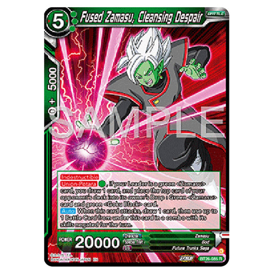 Dragon Ball Super - B26 - Ultimate Advent - Fused Zamasu, Cleansing Despair - BT26-085