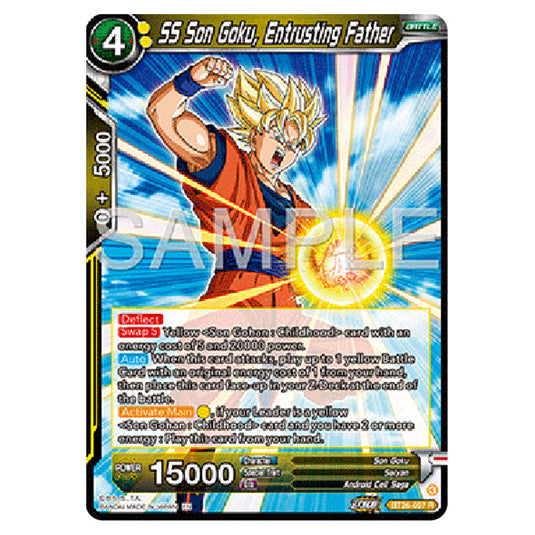 Dragon Ball Super - B26 - Ultimate Advent - SS Son Goku, Entrusting Father - BT26-097