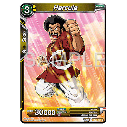 Dragon Ball Super - B26 - Ultimate Advent - Hercule - BT26-107