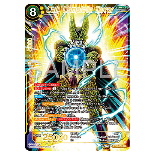 Dragon Ball Super - B26 - Ultimate Advent - Cell, Complete Terror - BT26-109