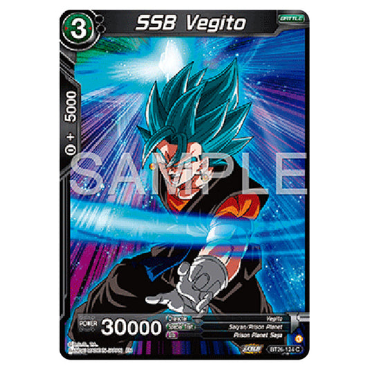 Dragon Ball Super - B26 - Ultimate Advent - SSB Vegito - BT26-124