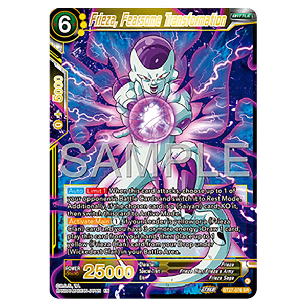 frieza saga booster box Dragon Ball Super - B27 - History of Z
