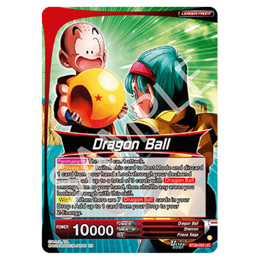 Dragon Ball // Porunga, Wish Dragon Alternate Art card from the Dragon Ball Super Card Game set Prismatic Clash