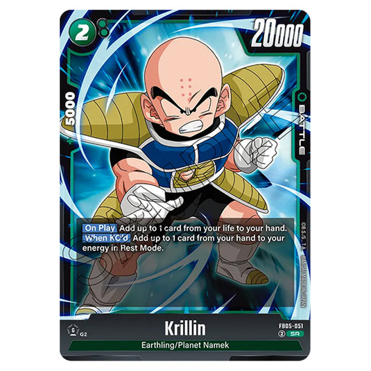 Dragon Ball Super - Fusion World - FB05 - New Adventure - Krillin - FB05-051