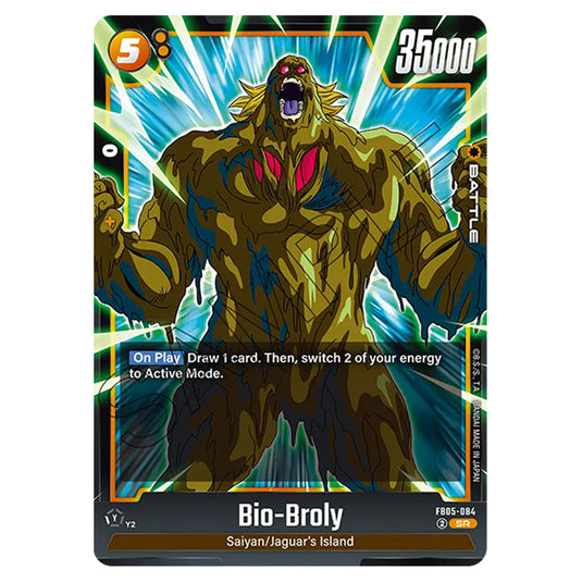 Dragon Ball Super - Fusion World - FB05 - New Adventure - Bio-Broly - Dragon Ball Super - Fusion World - FB05 - New Adventure - Bio-Broly -