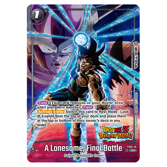 A Lonesome, Final Battle FS05-16 card from the Dragon Ball Super Card Game Fusion World set FB05 - New Adventure