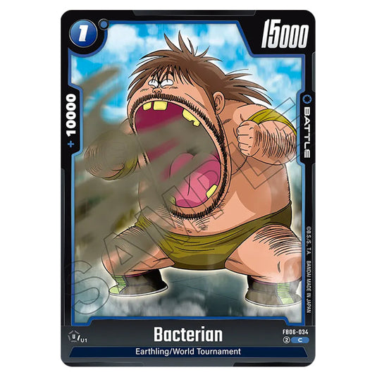 Bacterian BATTLE card from the Dragon Ball Super Card Game Fusion World set FB06 - Rivals Clash