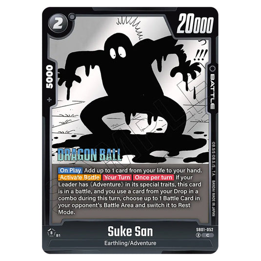 Suke San SB01-052 card from the Dragon Ball Super Card Game Fusion World set SB01 - Manga Booster