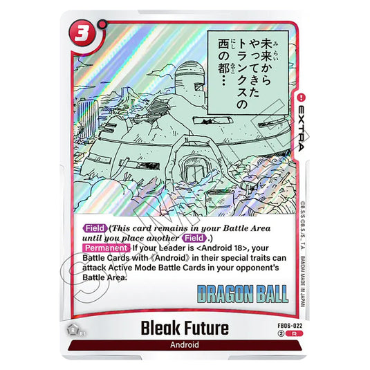 Bleak Future FB06-022 card from the Dragon Ball Super Card Game Fusion World set SB01 - Manga Booster