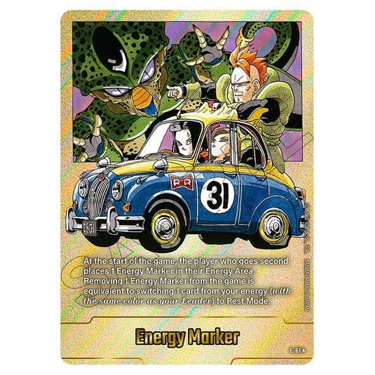 Energy Marker E-61a card from the Dragon Ball Super Card Game Fusion World set SB01 - Manga Booster