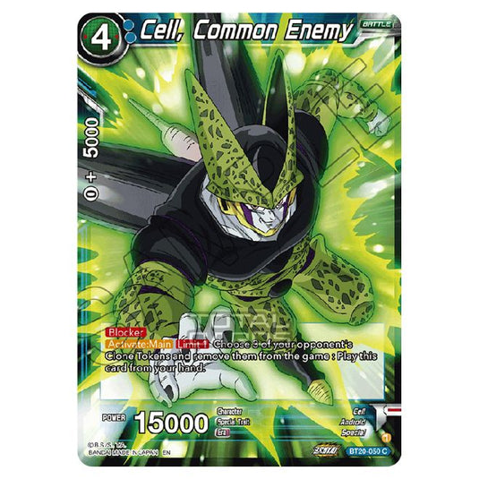 Dragon Ball Super - B20 - Power Absorbed - Cell, Common Enemy - BT20-050