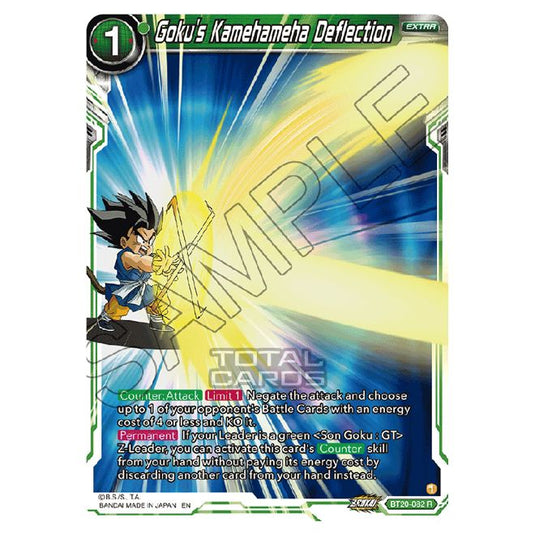 Dragon Ball Super - B20 - Power Absorbed - Goku's Kamehameha Deflection - BT20-082