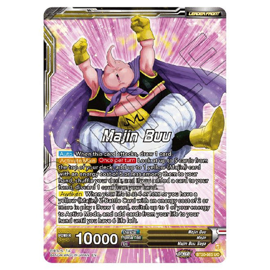 Dragon Ball Super - B20 - Power Absorbed - Majin Buu - BT20-085