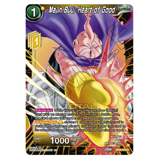 Dragon Ball Super - B20 - Power Absorbed - Majin Buu, Heart of Good - BT20-092