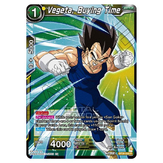 Dragon Ball Super - B20 - Power Absorbed - Vegeta, Buying Time - BT20-098