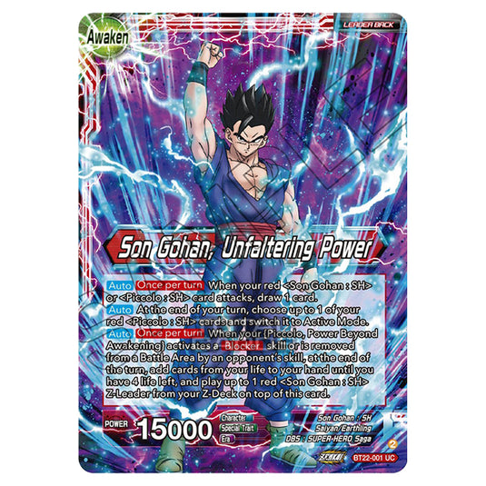 Dragon Ball Super - B22 - Critical Blow - Son Gohan - BT22-001