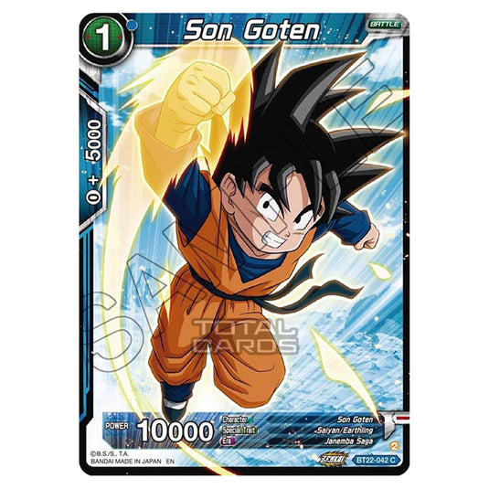 Dragon Ball Super - B22 - Critical Blow - Son Goten - BT22-042