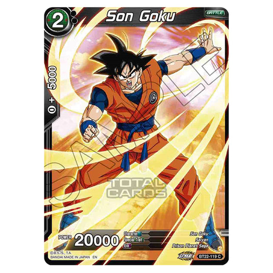 Dragon Ball Super - B22 - Critical Blow - Son Goku - BT22-119