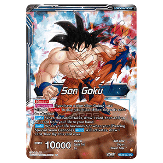 Dragon Ball Super - B23 - Perfect Combination - Son Goku - BT23-037