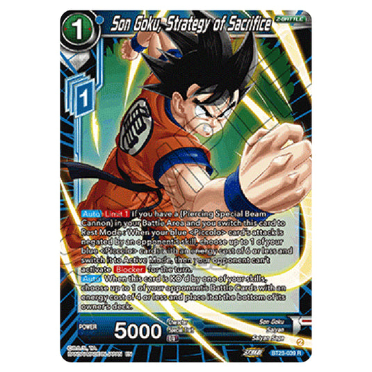 Dragon Ball Super - B23 - Perfect Combination - Son Goku, Strategy of Sacrifice - BT23-039