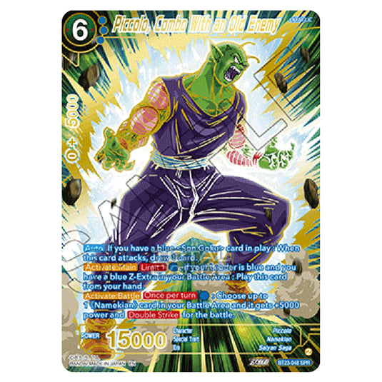 Dragon Ball Super - B23 - Perfect Combination - Piccolo, Combo With an Old Enemy - BT23-048-SPR