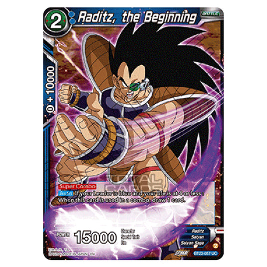 Dragon Ball Super - B23 - Perfect Combination - Raditz, the Beginning - BT23-057