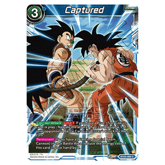 Dragon Ball Super - B23 - Perfect Combination - Captured - BT23-069