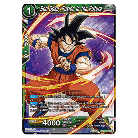 Dragon Ball Super - B23 - Perfect Combination - Son Goku, Fusion in the Future - BT23-079