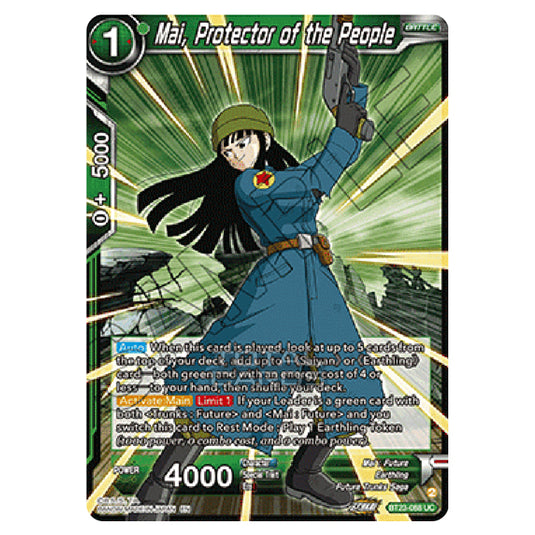 Dragon Ball Super - B23 - Perfect Combination - Mai, Protector of the People - BT23-088