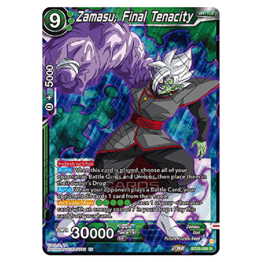 Dragon Ball Super - B23 - Perfect Combination - Zamasu, Final Tenacity - BT23-090