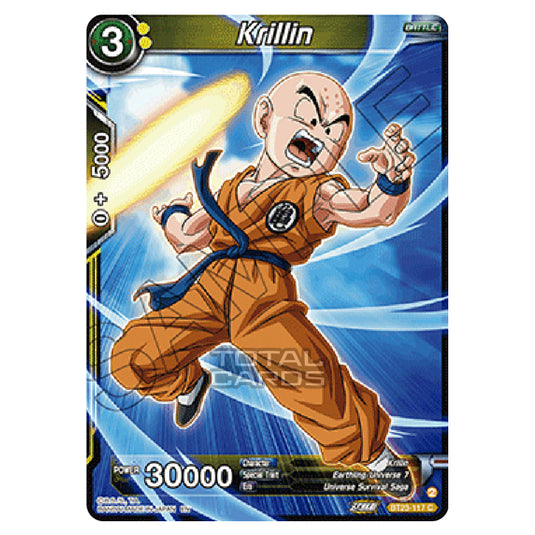 Dragon Ball Super - B23 - Perfect Combination - Krillin - BT23-117